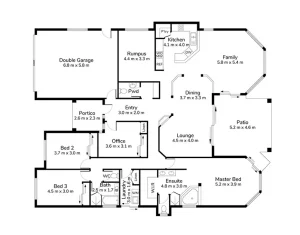 2D Floor Plan by OS Media