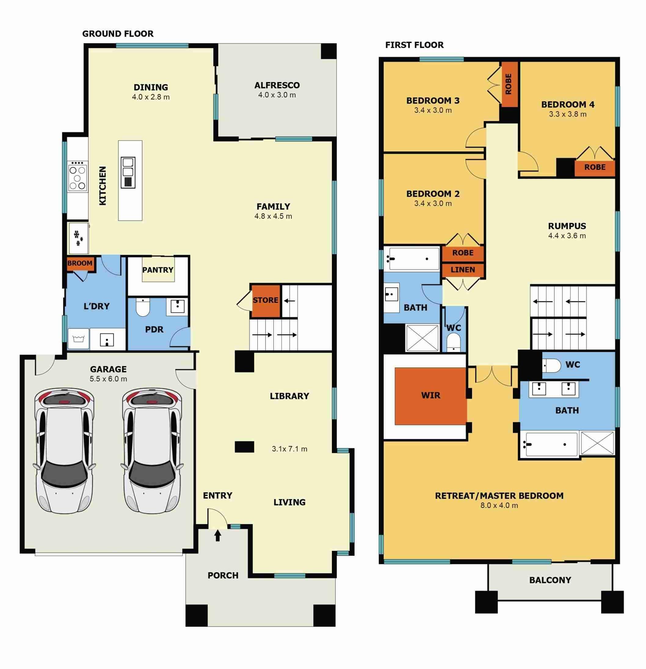 2D Floor Plan